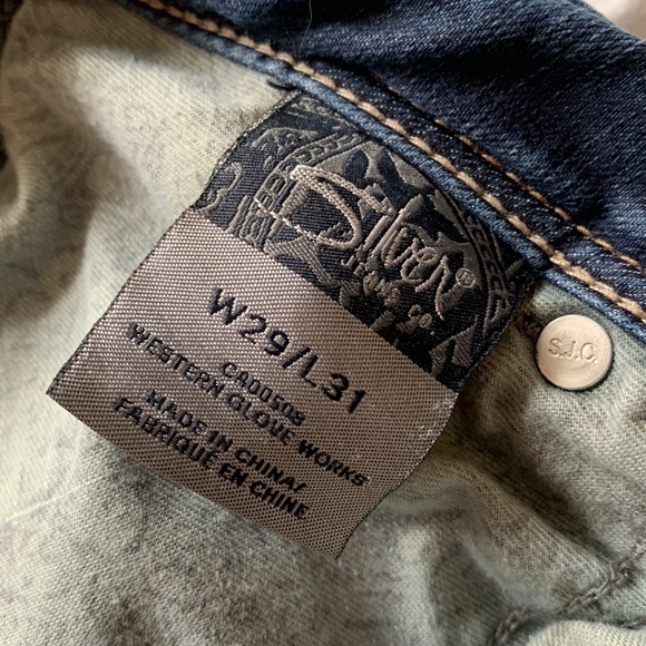 Silver skinny jeans W29/L31 - Picture 5 of 5